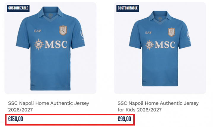 HIT! Tyle kosztują NOWE JUBILEUSZOWE koszulki Napoli!